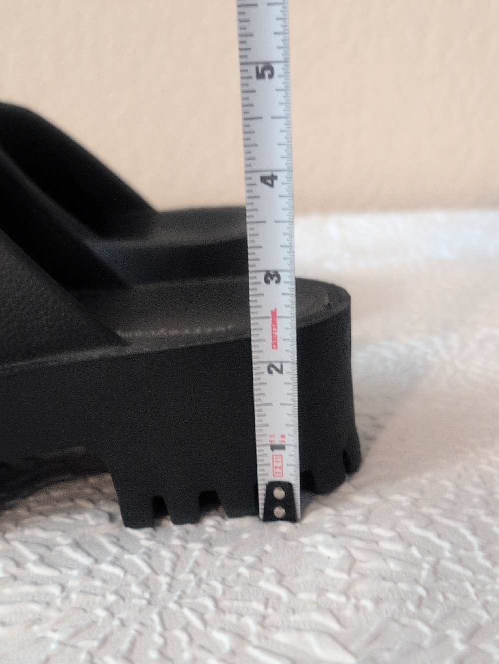 Women’s Black Platform Clog Mules - Picture 6 of 8